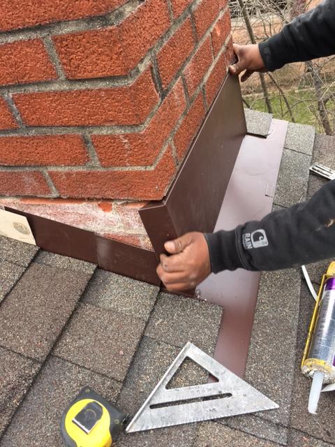 Chimney Flashing Leak Edmonton